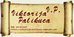Viktorija Palikuća vizit kartica